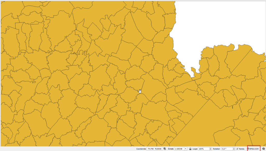 Sélection source de données QGIS