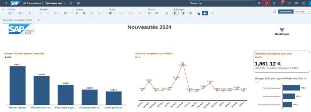 Accès à la fonctionnalité JustAsk