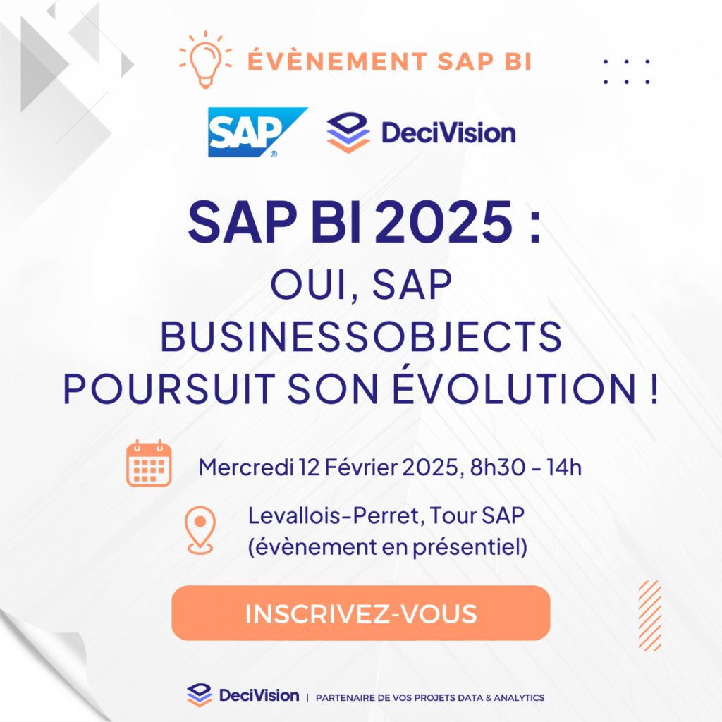 Évènement SAP BI 2025 : NON, SAP BusinessObjects n'est pas mort !