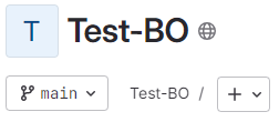 Configuration Git Cloud Test BO