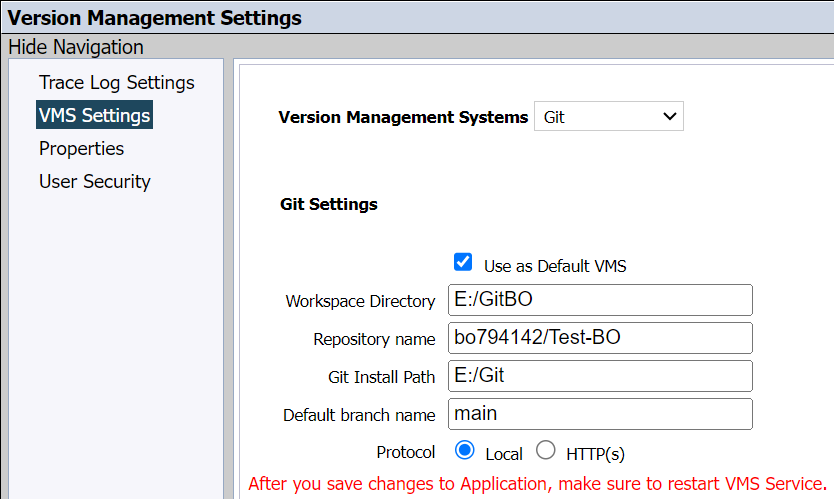 Configuration Git Local